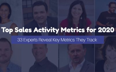 15 Key Sales Activity Metrics to Track in 2020 (According to the Experts)